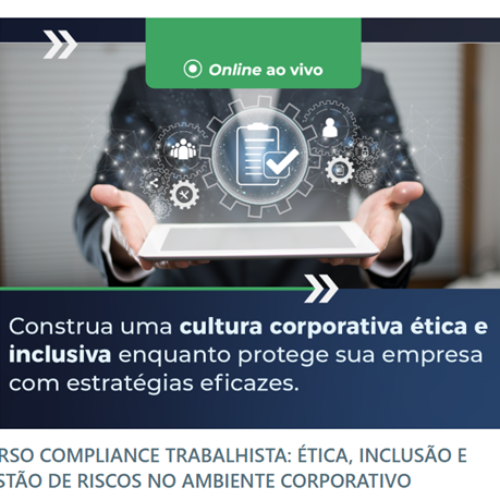 Curso Compliance Trabalhista Iel Pernambuco